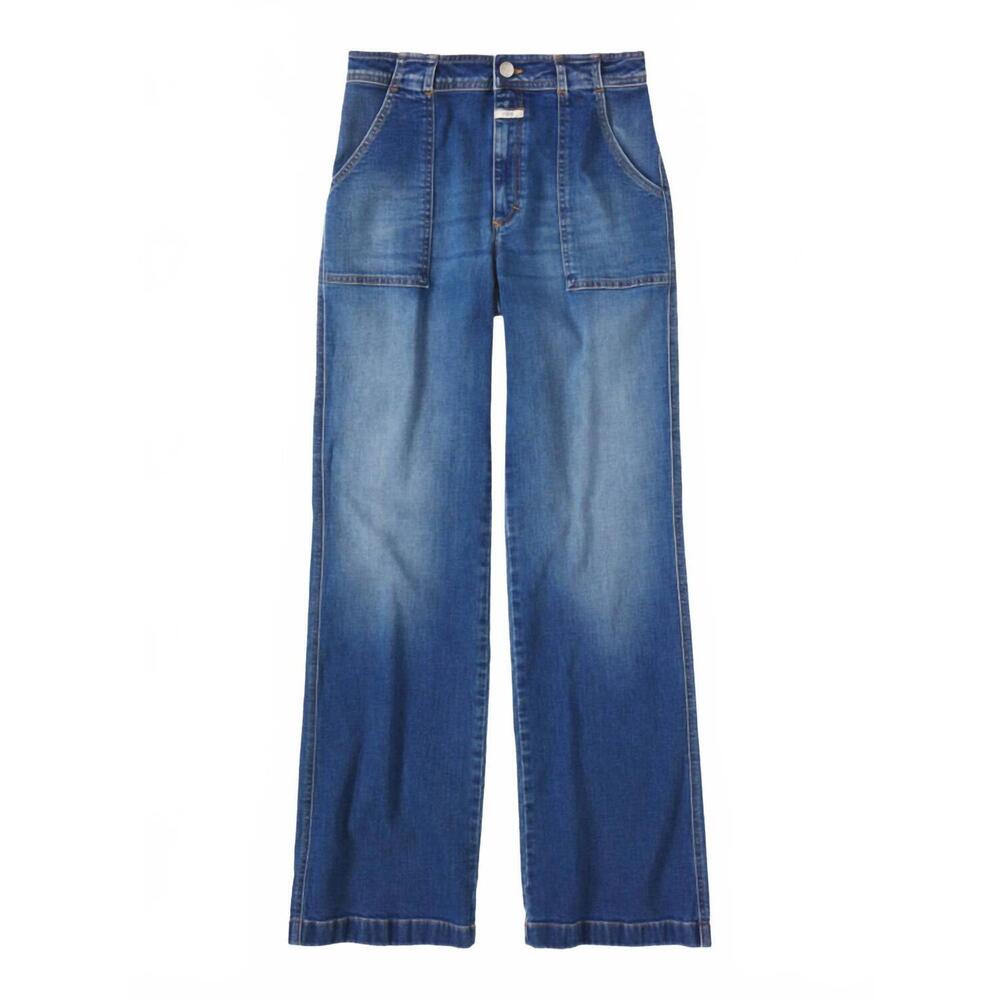 NEW CLOSED women's aria jeans in mid blue